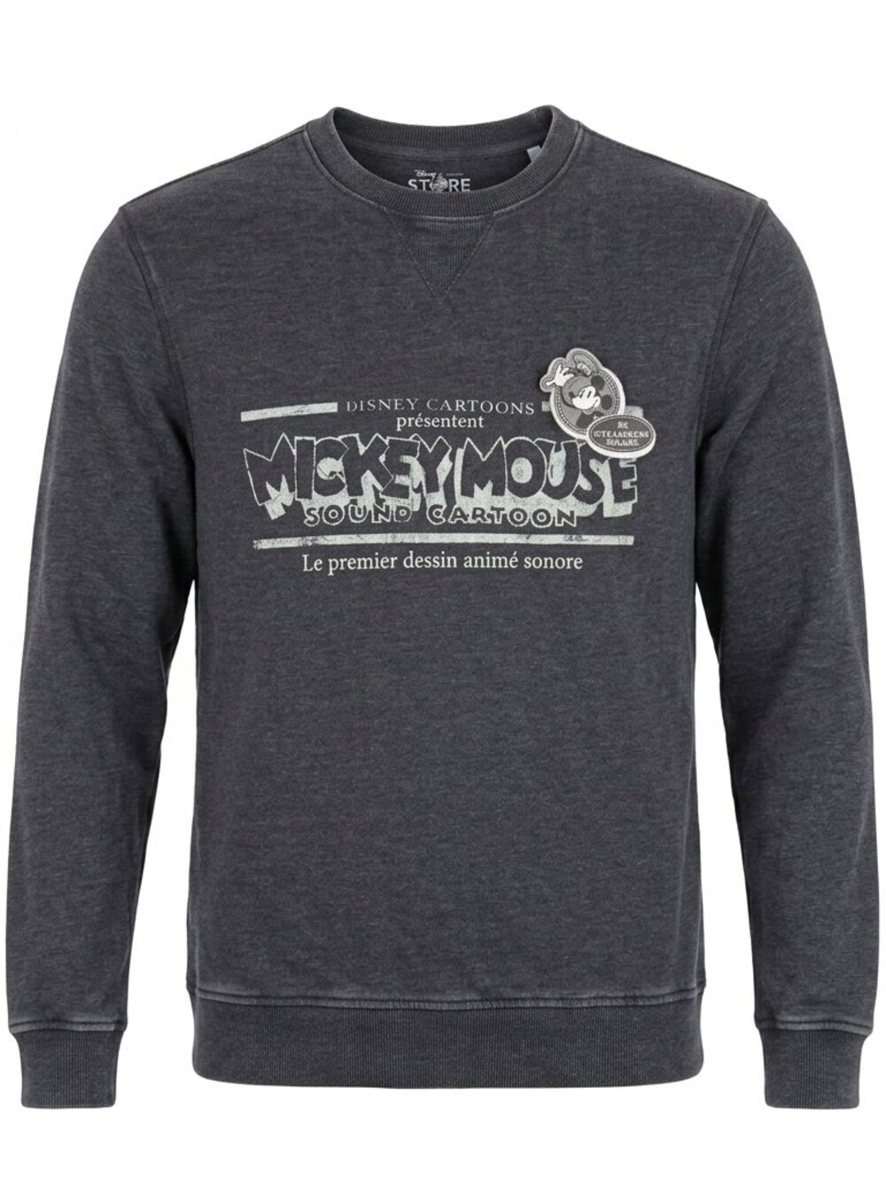 DISNEY CAST MEMBER EXCL Steamboat Willie Mickey Mouse Crew Neck Sweater -Size SM